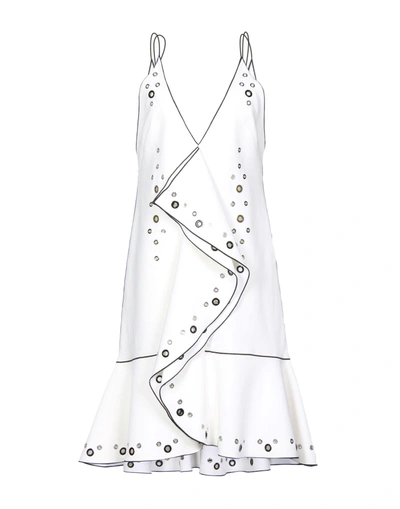 Shop Proenza Schouler Knee-length Dress In White