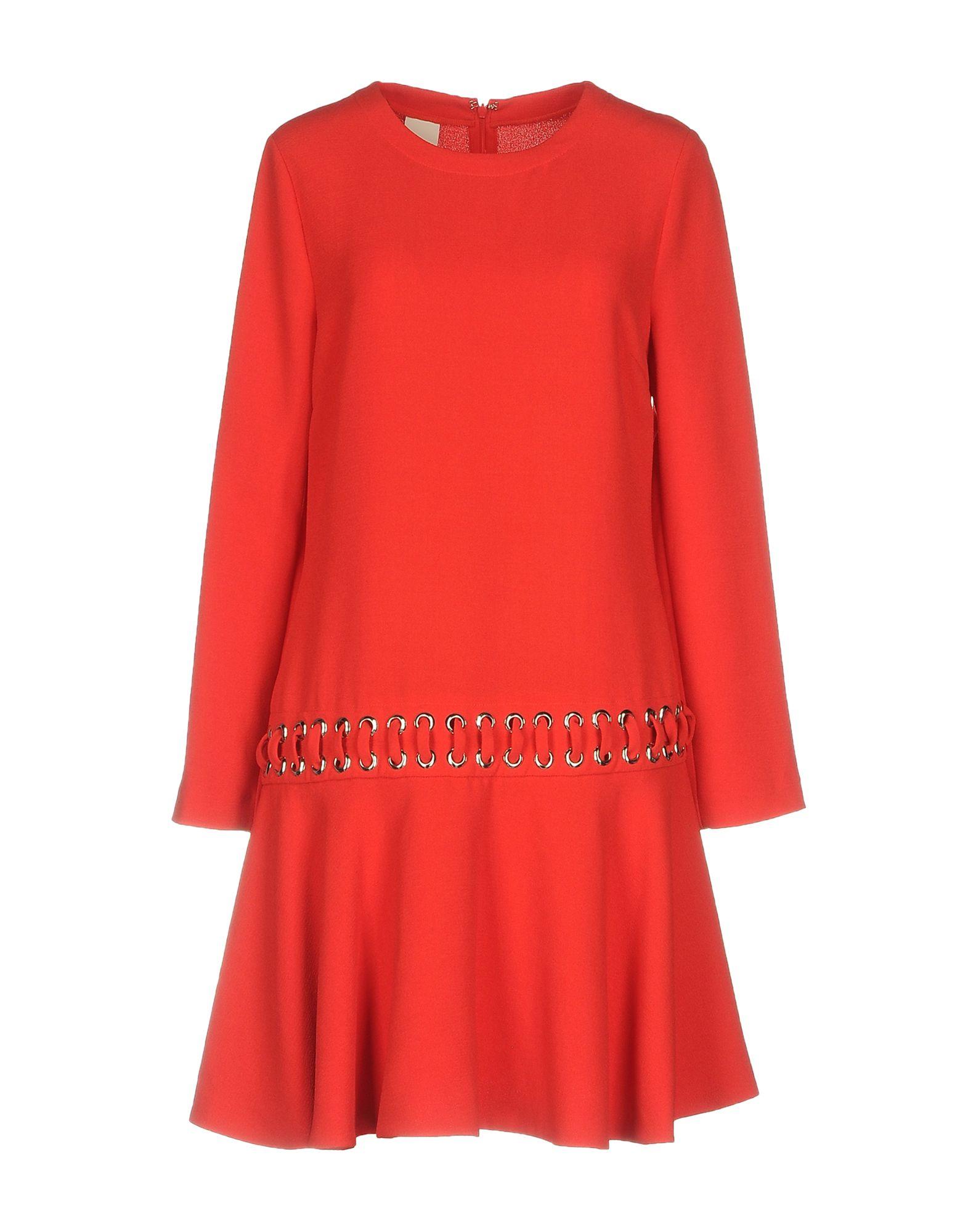 pinko red dress