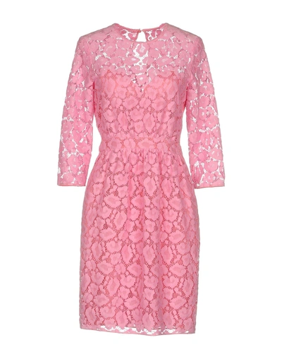 Shop Moschino Cheap And Chic Short Dress In Pink