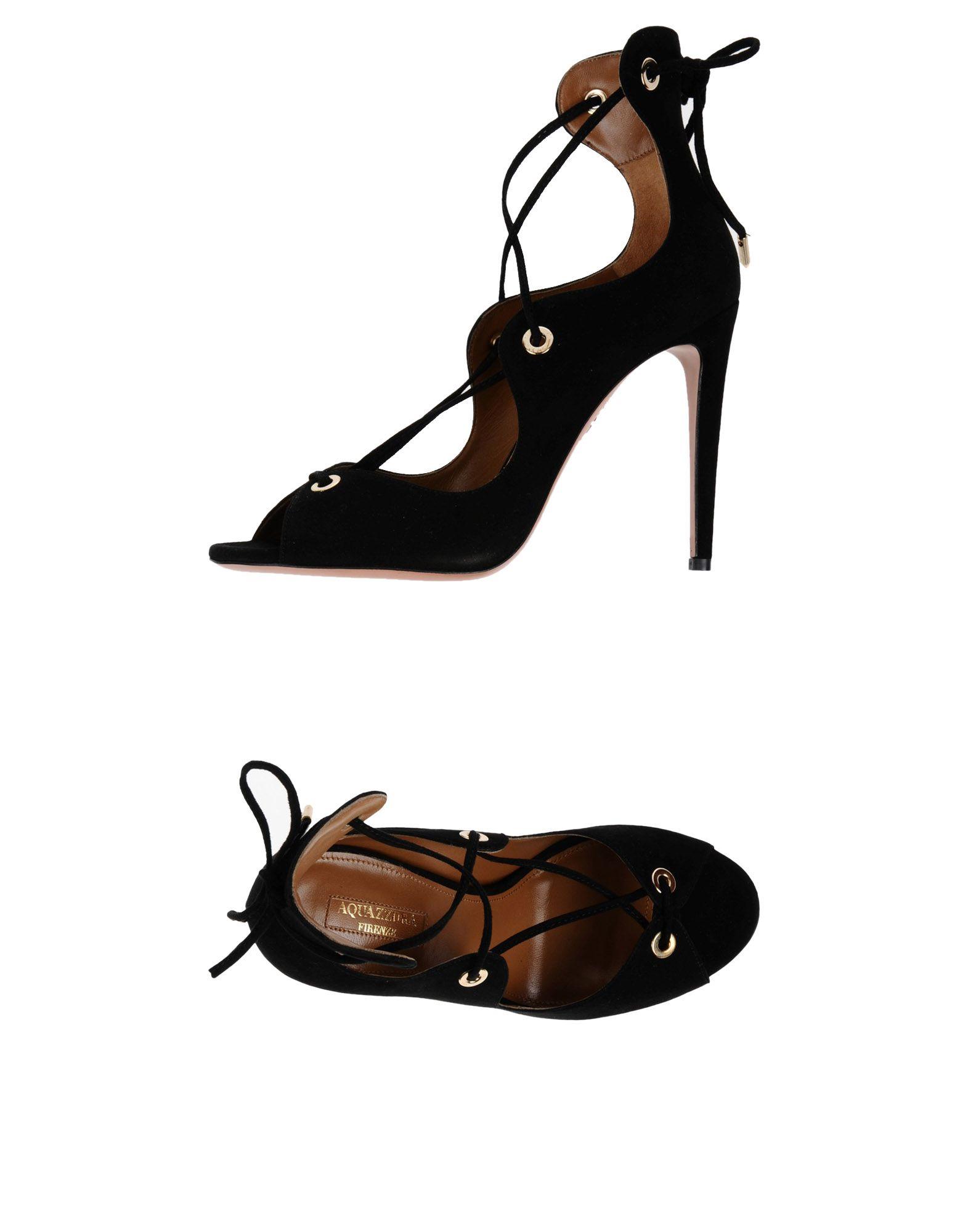 aquazzura black pumps