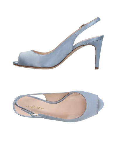 Shop Lerre Sandals In Sky Blue