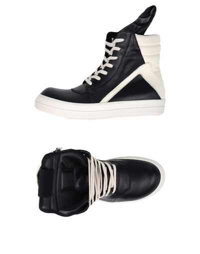 Shop Rick Owens Trainers In Black