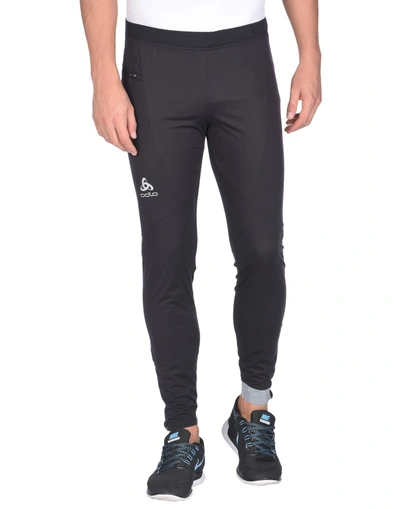 Shop Odlo Athletic Pant In Black