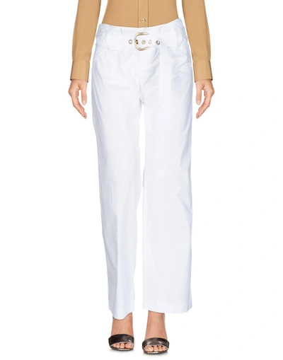 Shop Gucci Casual Pants In White