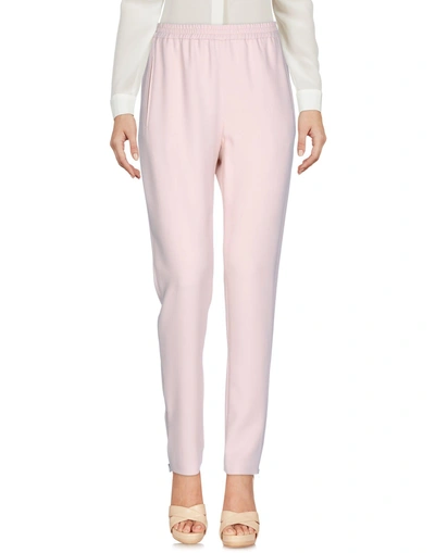 Shop Stella Mccartney Woman Pants Pink Size 10-12 Viscose, Acetate, Elastane