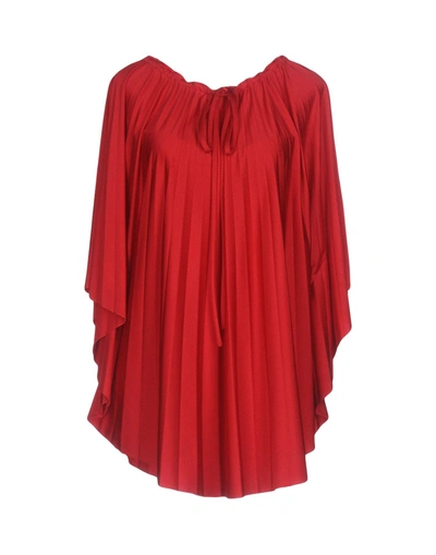 Shop Balenciaga Kaftans In Red