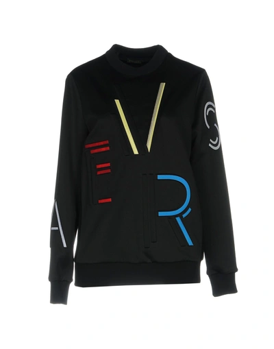 Shop Versace Sweatshirt In Black