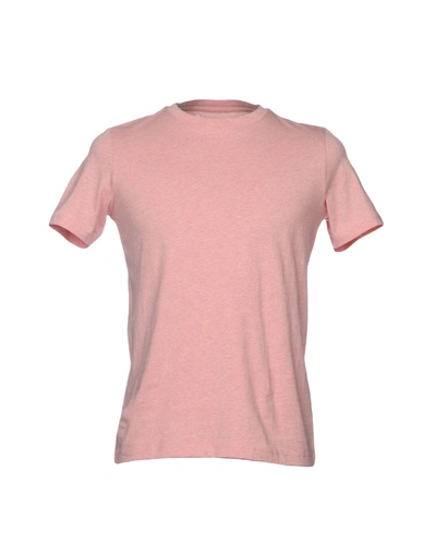 Shop Acne Studios Man T-shirt Pink Size S Cotton