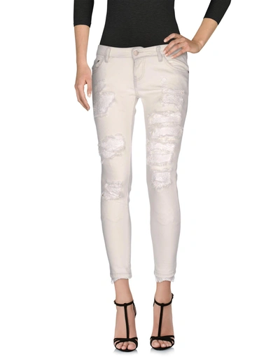 Shop Carolina Wyser Jeans In Ivory
