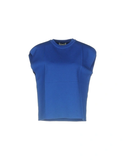 Shop Balenciaga Sweater In Bright Blue