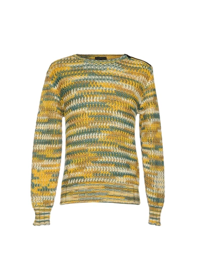 Shop Belstaff Sweater In Yellow