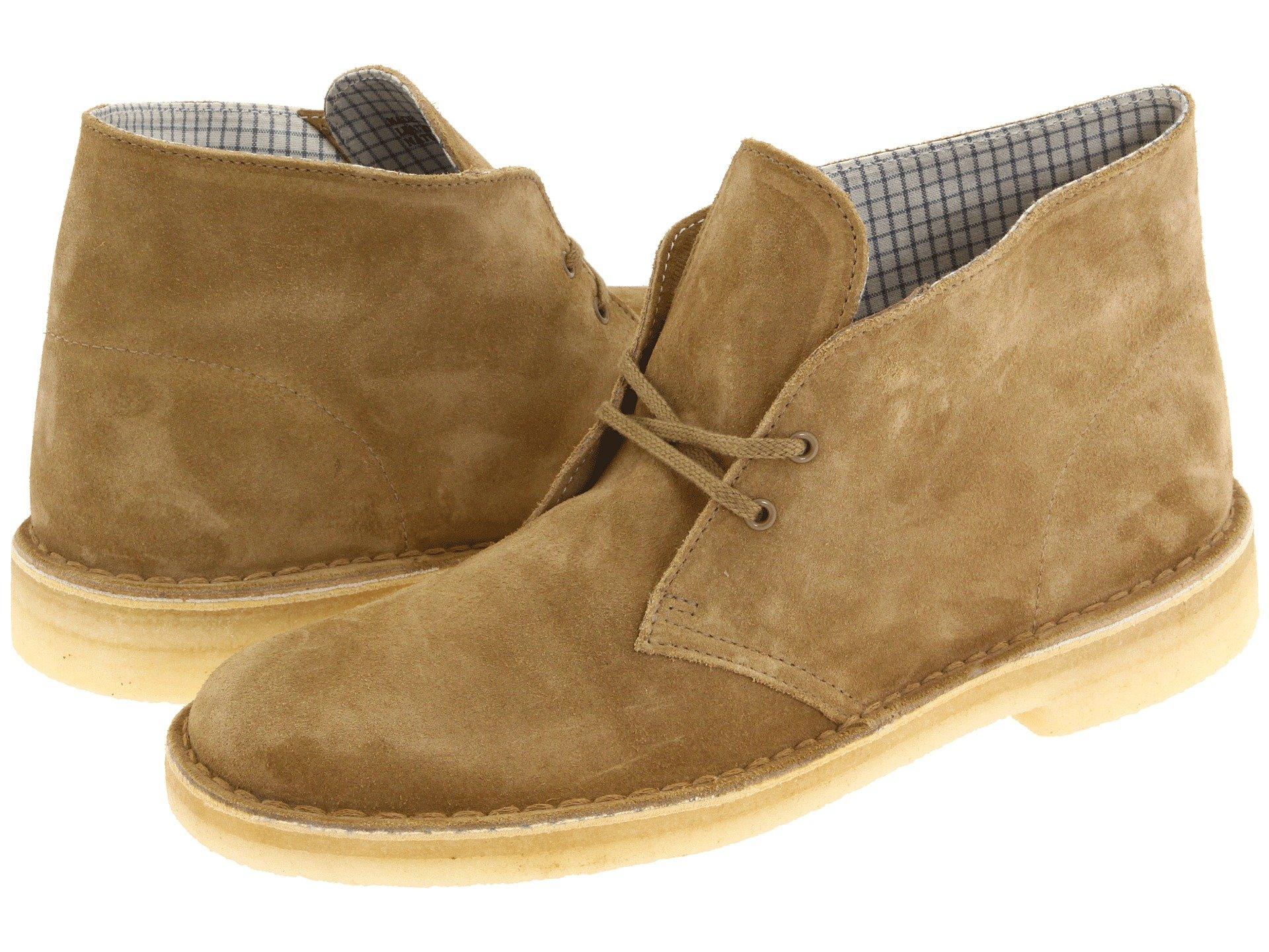 clarks desert boots oakwood suede