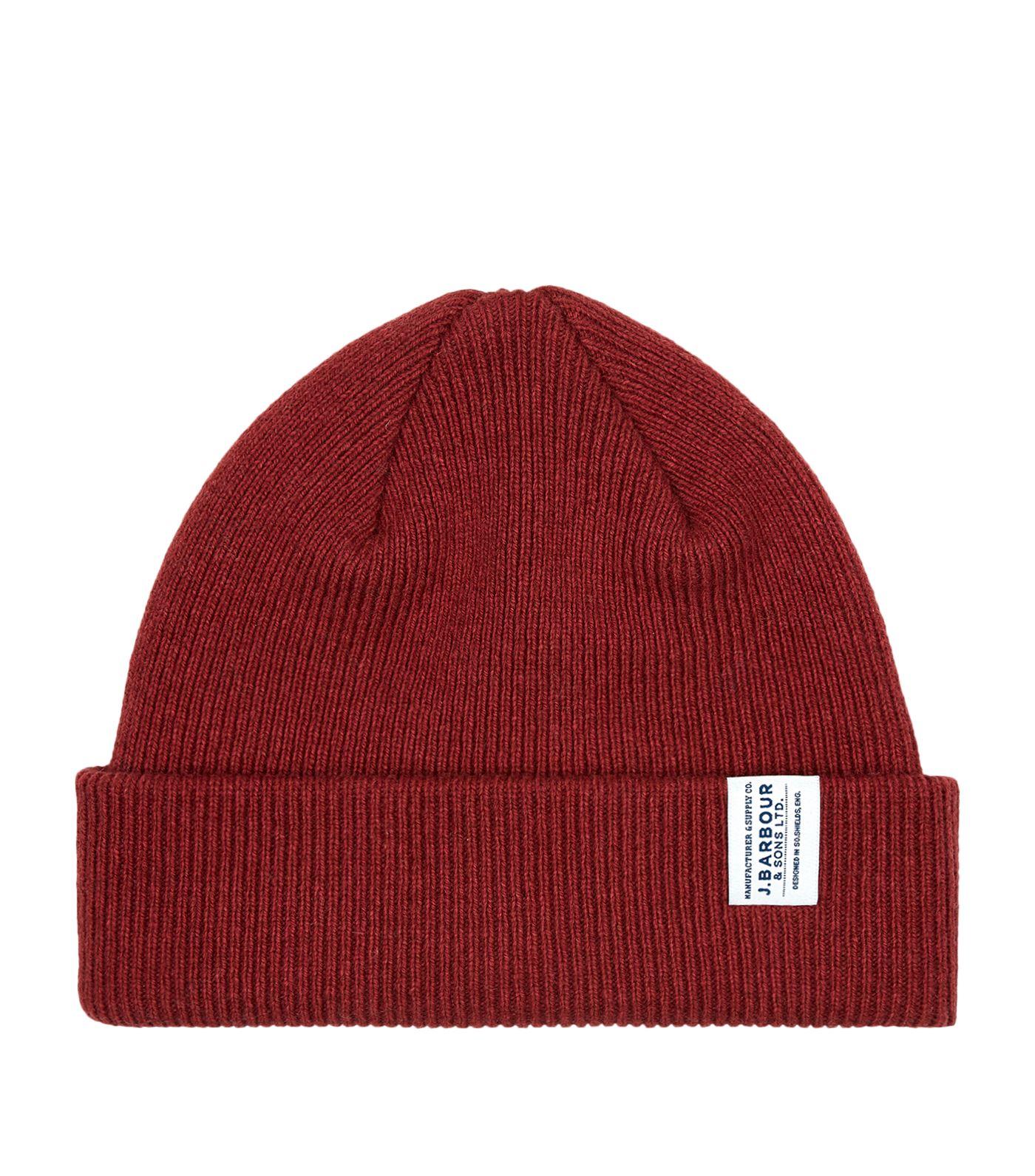 barbour beanie hat