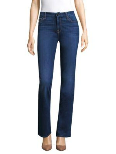 Shop Jen7 By 7 For All Mankind Slim-fit Boot Cut Jeans In Blue