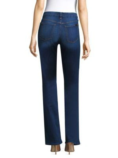 Shop Jen7 By 7 For All Mankind Slim-fit Boot Cut Jeans In Blue