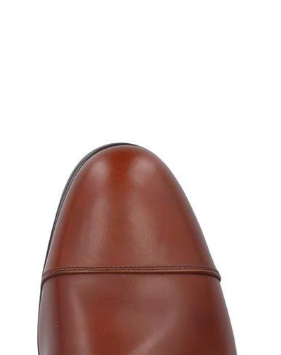 Shop Doucal's Loafers In Brown