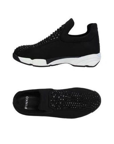 Shop Pinko Sneakers In Black