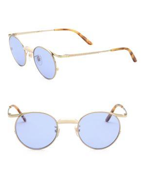 gucci 47mm round sunglasses