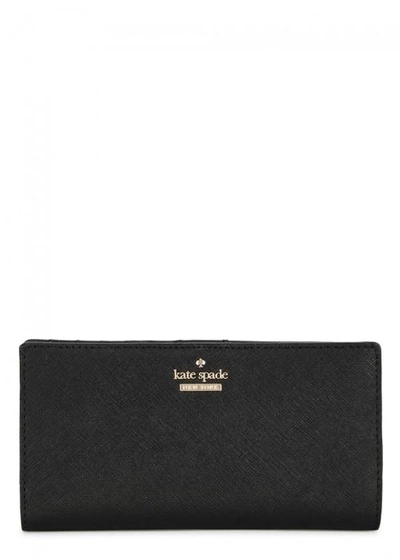 Shop Kate Spade Cameron Street Stacey Black Leather Wallet