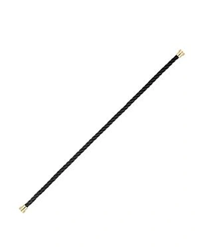 Shop Fred Force 10 Medium Cable Bracelet In Black