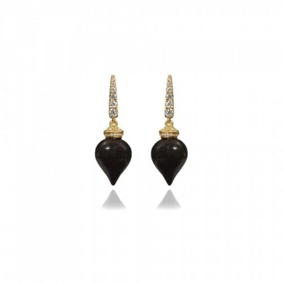 Shop Annoushka Touch Wood Ebony Earrings