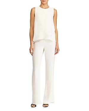 ralph lauren cream jumpsuit
