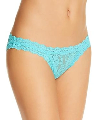 Shop Hanky Panky Brazilian Bikini In Seafoam Blue