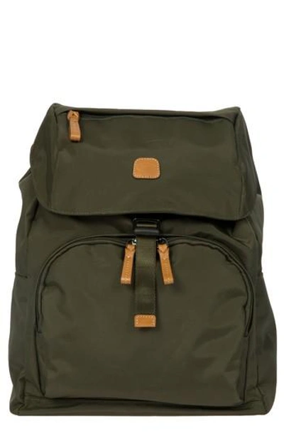 Shop Bric's X-bag Travel Excursion Backpack - Green In Olive