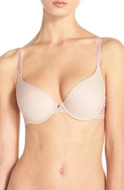 Shop Skarlett Blue Honey Convertible T-shirt Bra In Cashmere