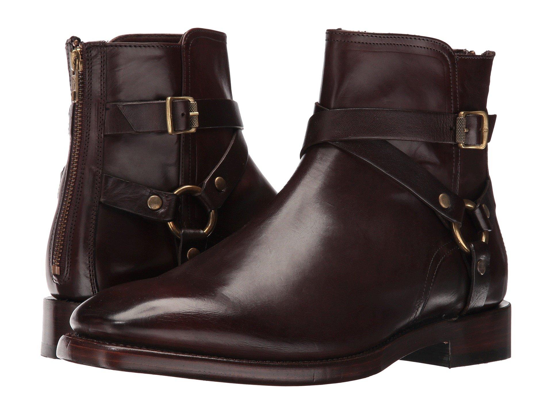 frye weston cross strap