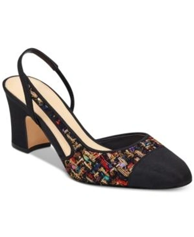 Ivanka Trump Liah Slingback Block heel Pumps Women s Shoes In