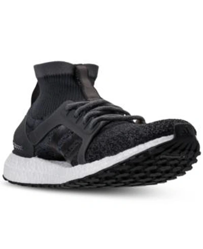 Shop Adidas Originals Adidas Women's Ultraboost X Atr Running Sneakers From Finish Line In Carbon/black
