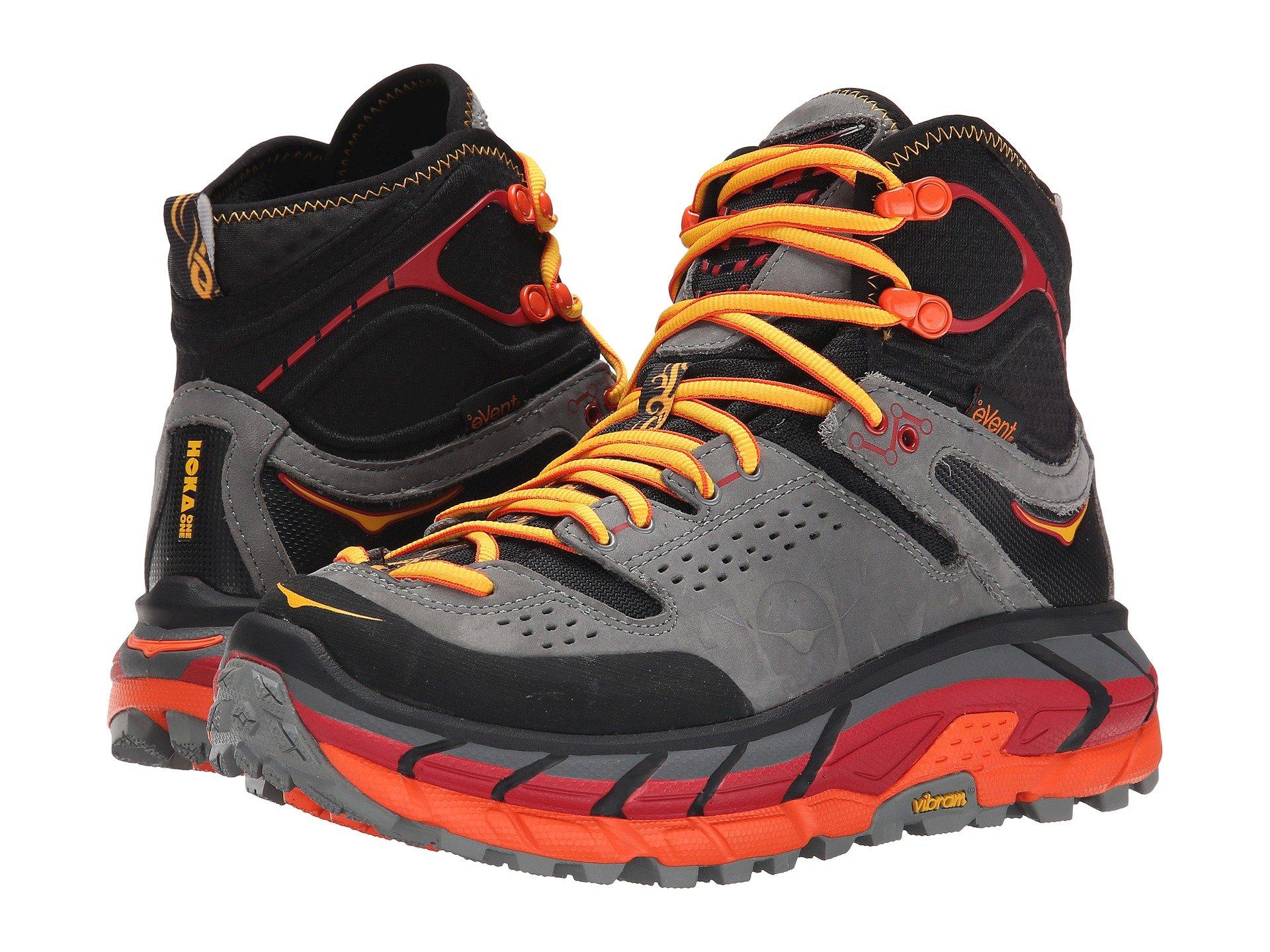Hoka One One Tor Ultra Hi Wp In Black Flame Modesens