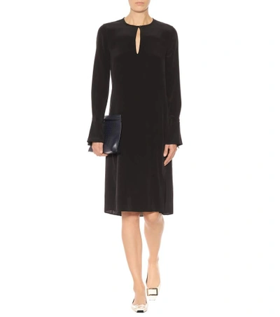 Shop Equipment Granger Silk Dress In Black