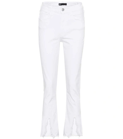 Shop 3x1 W3 Higher Ground Slash Jeans In White