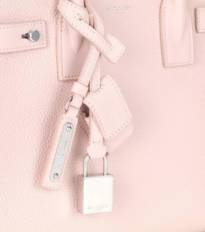 YSL Light Pink Croc Embossed Sac De Jour Baby Bag – The Closet