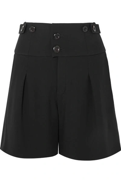 Shop Chloé Cady Shorts In Black
