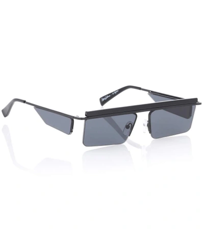 Le Specs X Adam Selman The Flex Sunglasses In Black | ModeSens
