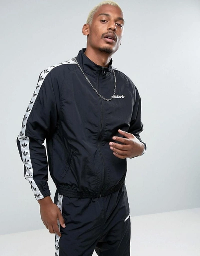 Adidas Originals Adicolor Tnt Tape Wind Track Jacket In Black Br2290 -  Black | ModeSens