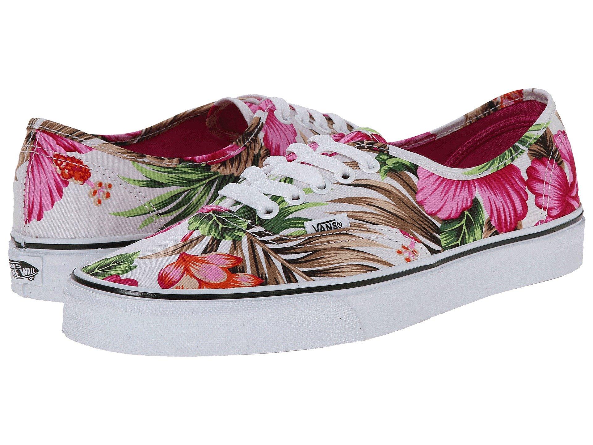 vans hawaiian floral