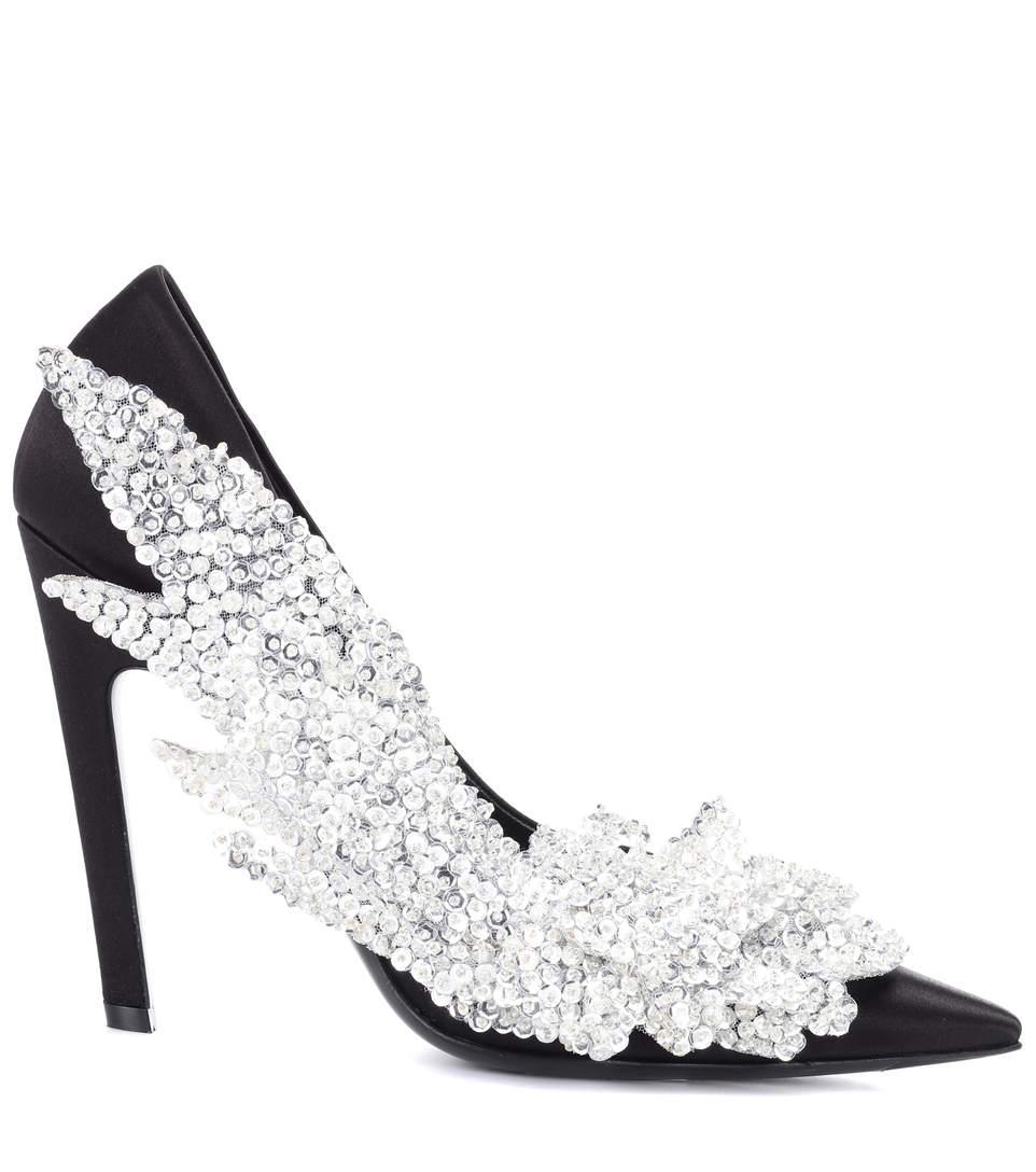 balenciaga talon slash pumps