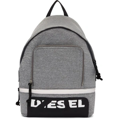 Shop Diesel Grey F-scuba Backpack