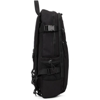 Shop Diesel Black F-urbhanity Backpack