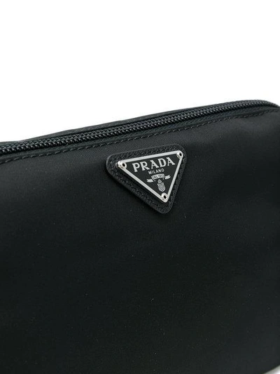 Shop Prada Wristlet Beauty Bag - Black