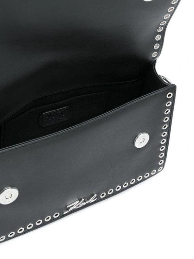Shop Karl Lagerfeld Rocky Choupette Shoulder Bag - Black