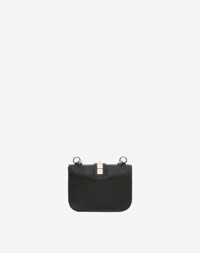 Shop Valentino Small Chain Bag In Poudre