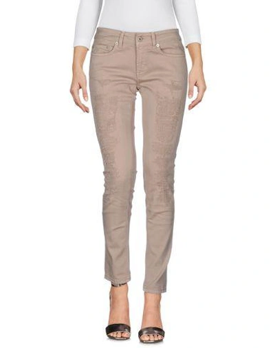 Shop Dondup Jeans In Light Brown