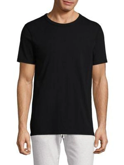 Shop Reigning Champ Men's Cotton Tee In Black