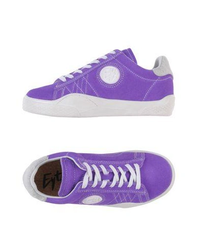 Shop Eytys Sneakers In Purple