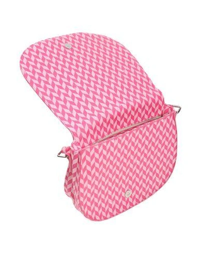 Shop Mia Bag Woman Shoulder Bag Fuchsia Size - Textile Fibers In Pink